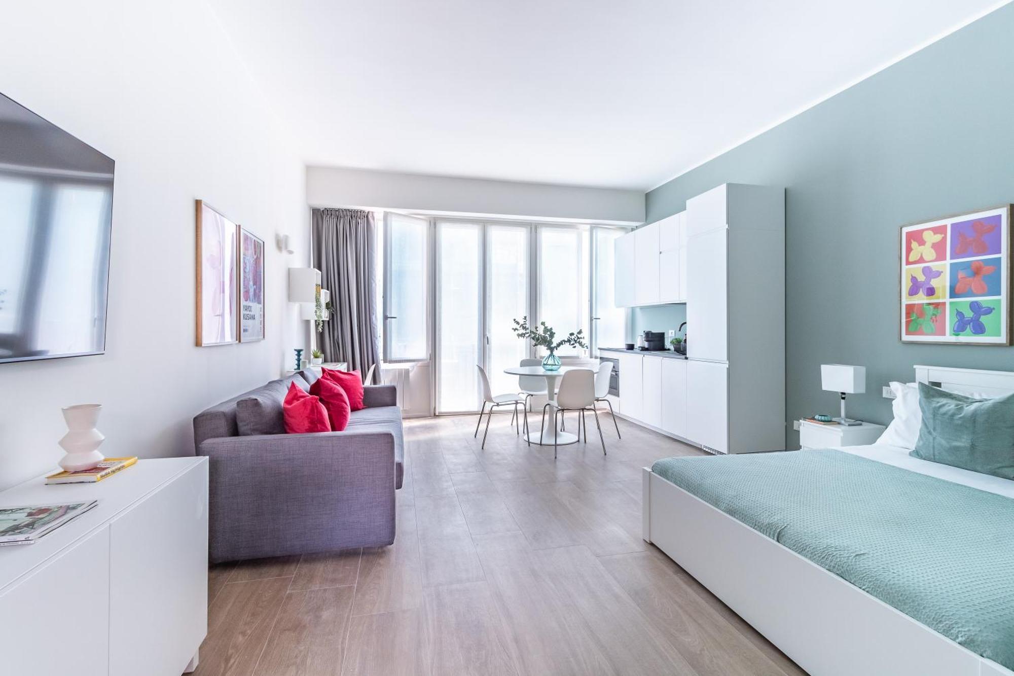 Апартаменты Ampi Monolocali In Via Pirandello - Washington Милан Экстерьер фото